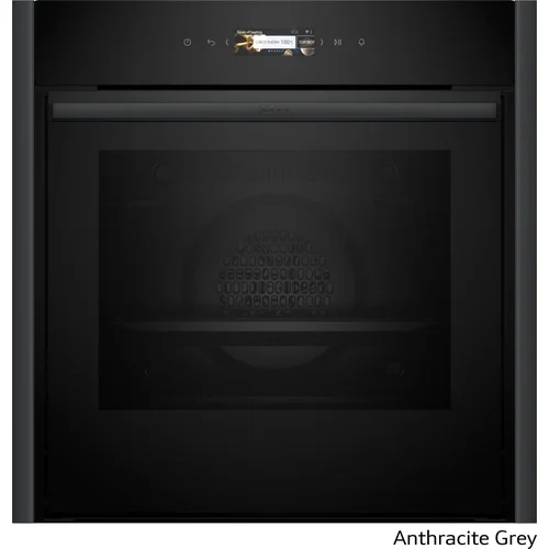 NEFF N 70 B59CR72Y0 įmontuojama orkaitė, 60 cm, Juoda image 3
