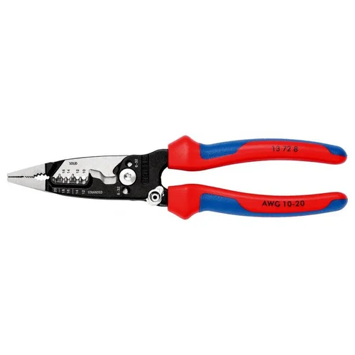 KNIPEX 13728 Multifunkcinės elektriko replės, 200 mm image 1