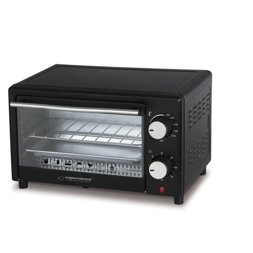 Esperanza EKO004 10 L 900 W juoda mini orkaitė image 1