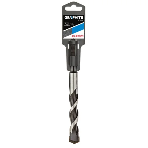 GRAPHITE Grąžtas betonui 14x150 mm su kietmetalio antgaliu image 2