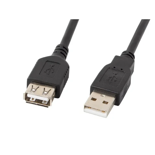 LANBERG CA-USBE-10CC-0018-BK USB 2.0 ilgintuvas 1,8 m, juodas image 1