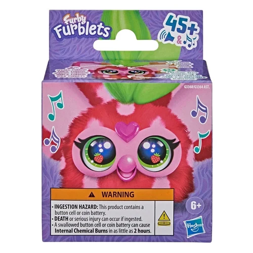 Hasbro Furby Furblets Plush Foodies interaktyvus žaislas image 3
