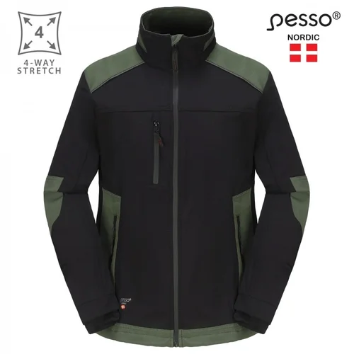 Pesso Titan 125 DS125Z Spandex/Cordura švarkas, žalias, S image 1