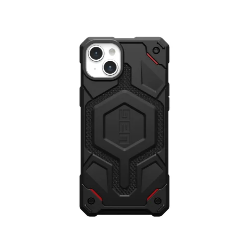 UAG Monarch dėklas iPhone 15 Plus, juodas Kevlar image 1