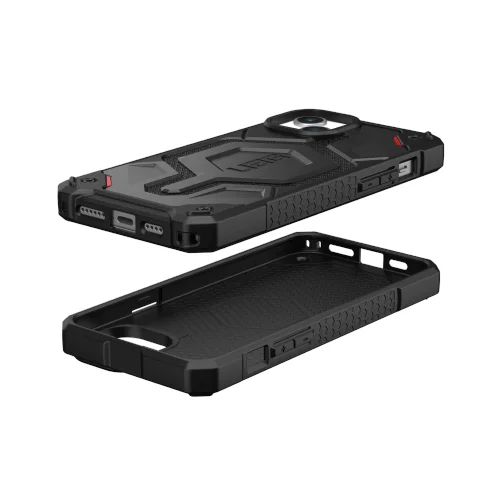 UAG Monarch dėklas iPhone 15 Plus, juodas Kevlar image 3