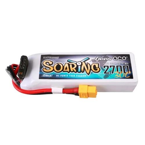 Gens ace G-Tech Soaring 2700 mAh 11,1 V 30C 3S1P LiPo akumuliatorius image 3