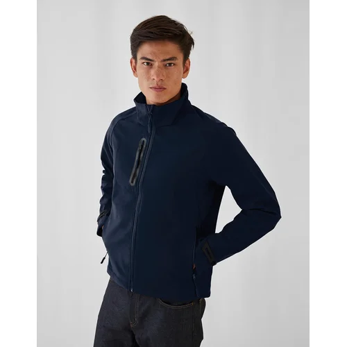 B&C JM951 Softshell striukė S Navy image 2