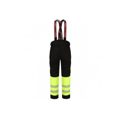 Pašiltintos PESSO softshell kelnės BARNABI_HVJ, Juodos su Geltona, 4XL image 2