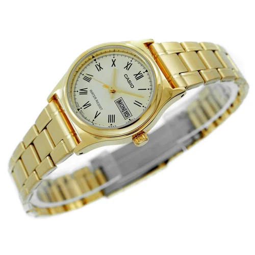 CASIO LTP-V006G-9BUDF moteriškas auksinis laikrodis image 2