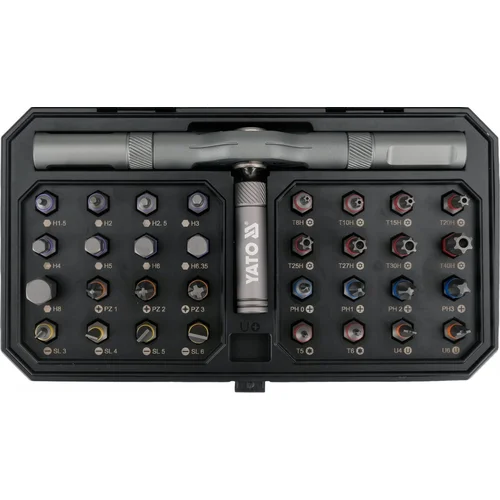 YATO YT-04619 terkšlinis atsuktuvas, 33 vnt. image 3