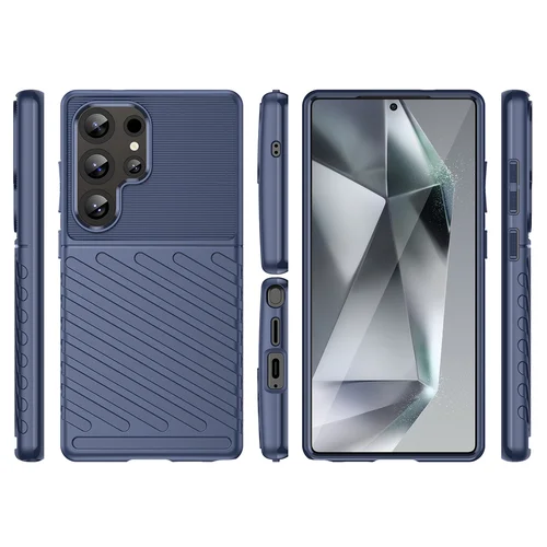 Thunder Case Samsung Galaxy S25 Ultra mėlynas dėklas image 3