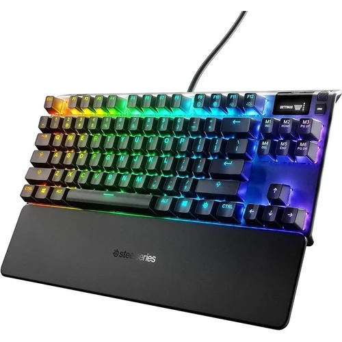 Steelseries Apex 7 QX2 Red EN, Juoda klaviatūra image 1