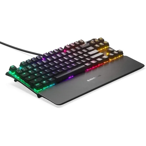 Steelseries Apex 7 QX2 Red EN, Juoda klaviatūra image 2
