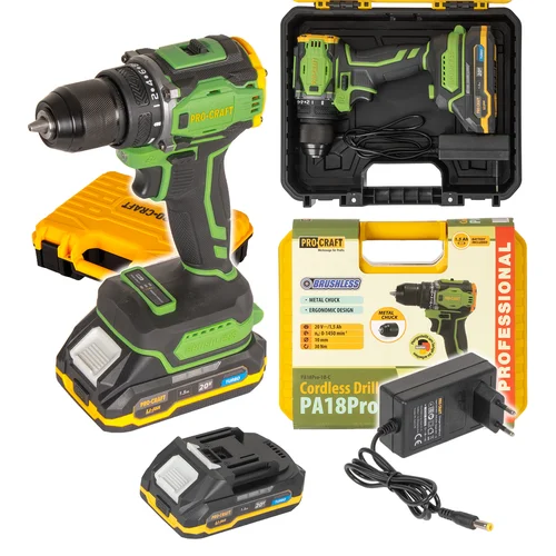 ProCraft PA18Pro belaidis suktuvas 20 V 1,5 Ah image 1