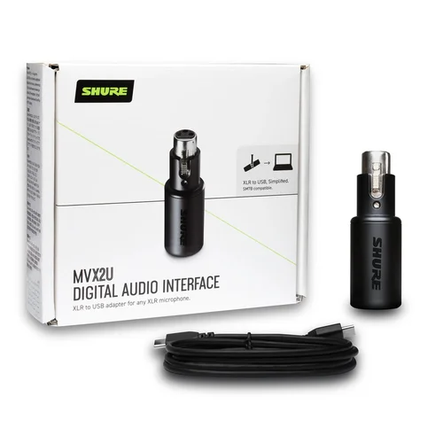 Shure MVX2U skaitmeninė garso sąsaja image 2