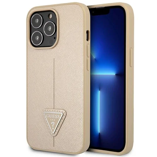 Guess GUHCP14LPSATLE Saffiano dėklas iPhone 14 Pro image 1