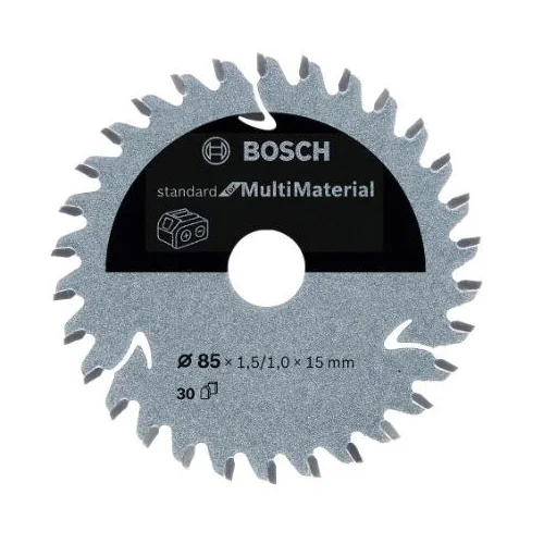 Pjovimo diskas Bosch Standard for Multi Material, 85x15x1.5/1.0x30T, 2608837752 image 1
