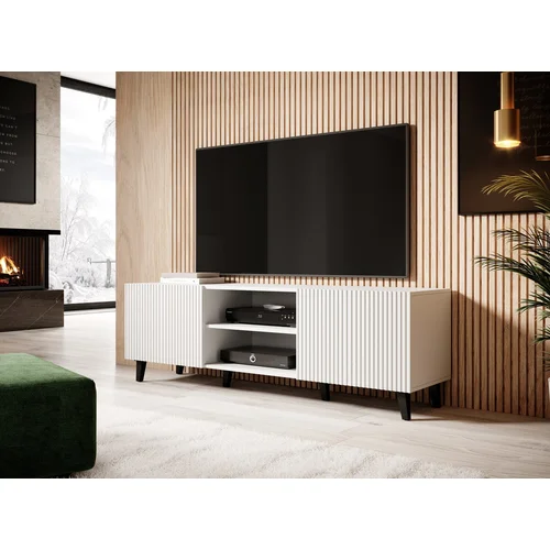 Cama PAFOS RTV spintelė 150 × 42 × 52 cm, balta image 2