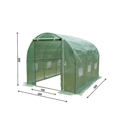 Šiltnamis 2 × 3 m, 6 m², žalias image 2