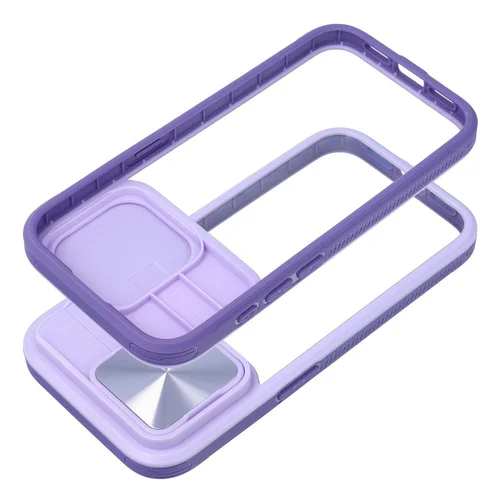 SLIDER dėklas iPhone 15 Plus, violetinis image 2