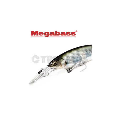 Megabass DIVE ELBO 78 mm vobleris MAT CHART LIME image 1