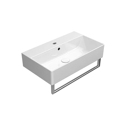 GSI KUBE X 60x37 Extraglaze® Pakabinamas praustuvas be rankšluosčio laikiklio image 3