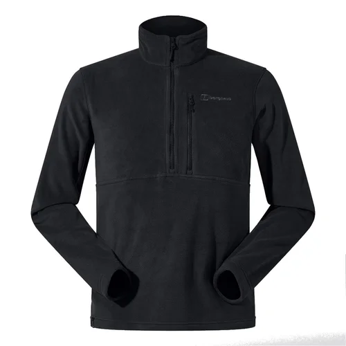 BERGHAUS Prism Half Zip Polartec® vyriškas flisinis megztinis L, juodas image 1
