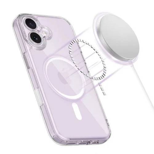 Tech-Protect Magpeak MagSafe CC dėklas iPhone 17, skaidrus image 3