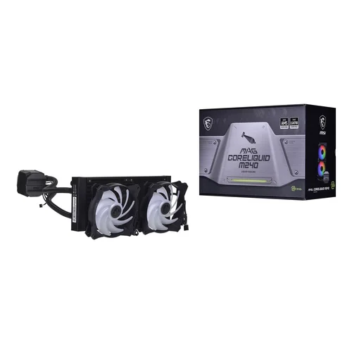 MSI MAG CORELIQUID M240 24 cm juodas aušintuvas image 1