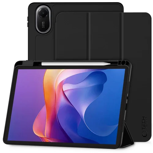 Tech-Protect SmartCase Pen dėklas Xiaomi Redmi Pad 2 11 col., juodas image 1