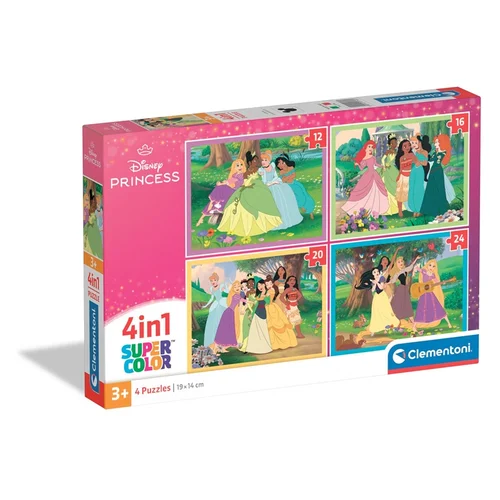 Clementoni Disney Princess 21746 dėlionė, 19 × 14 cm image 1