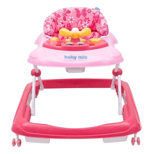 BabyMix J-888 rožinė vaikštynė image 2