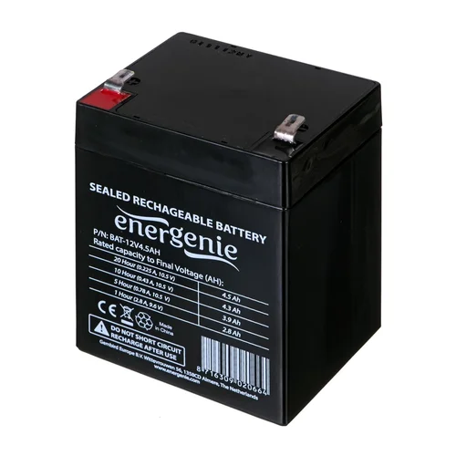 Gembird BAT-12V4.5AH UPS baterija 12 V 4,5 Ah image 2