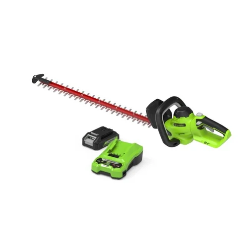 Greenworks GD24HT61K2 24V 61 cm image 1