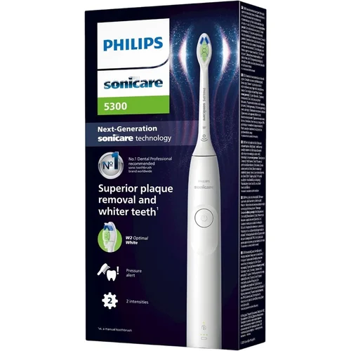 Philips Sonicare 5300 HX7108/01 baltas elektrinis dantų šepetėlis image 1