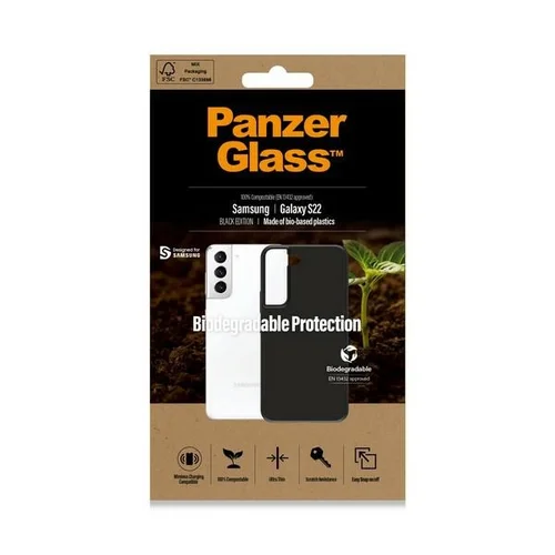 PanzerGlass Biodegradabilus dėklas Samsung Galaxy S22, juodas image 3