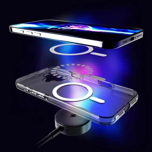 3mk EverClear MagCase2 dėklas iPhone 16 Plus, skaidrus image 2
