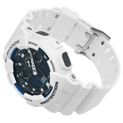Casio G-Shock GA-100B-7AER vyriškas laikrodis, baltas image 2