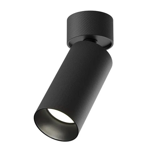 Maytoni Artisan C082CL-01-GU10-B lubų šviestuvas, 10 W, Juodas image 1
