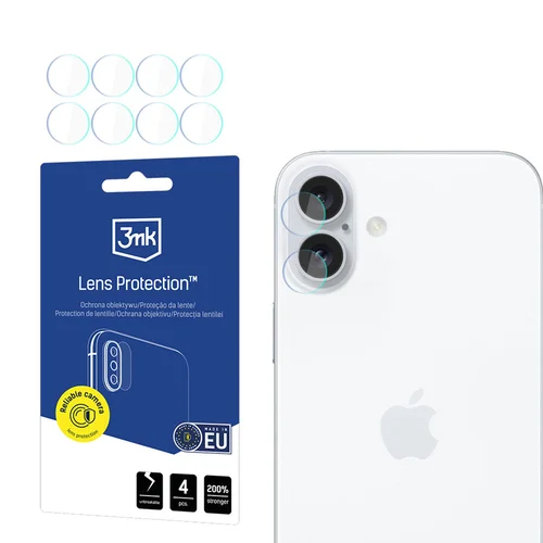 Apple iPhone 17 3mk kameros objektyvo apsauga image 1