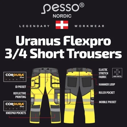 PESSO URANUS Flexpro 135 darbo bridžai geltoni 48 image 3