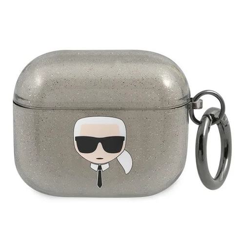Karl Lagerfeld Karl'o Galvos dėklas AirPods 3, juodas image 1