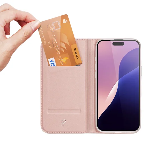 Dux Ducis Skin Pro iPhone 16 Pro dėklas, rožinis image 2