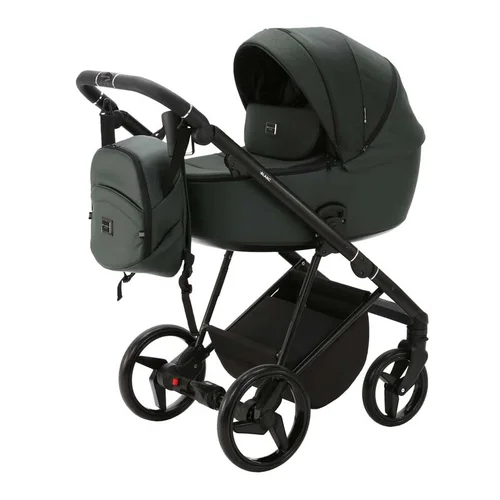 Adamex BLANC LUX 3in1 vežimėlis, žalias image 1
