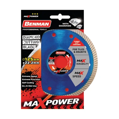 BENMAN Maxpower Deimantinis pjovimo diskas 125x1,2x7mm image 3