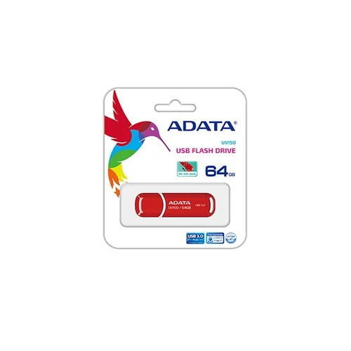 ADATA DashDrive UV150 64 GB raudona USB atmintinė image 2