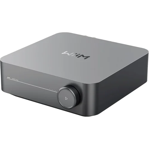 WiiM Amp Pro tamsiai pilkas stereo stiprintuvas image 1