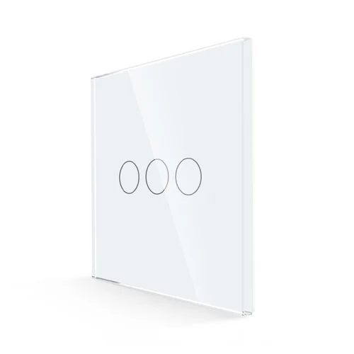 Tripolis sensorinis jungiklio dangtelis Feelspot, baltas, 86x86mm image 2