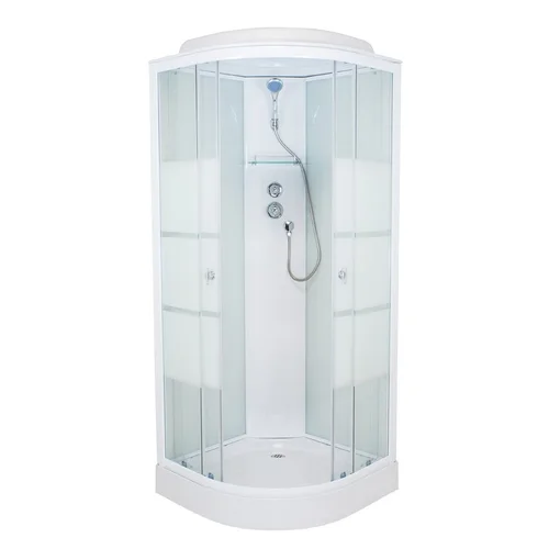 GEMA 90 White dušo kabina 90x90x215 cm image 1