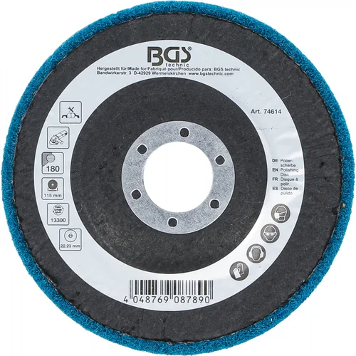 BGS technic 74614 poliravimo diskas 115 mm, 180 image 3